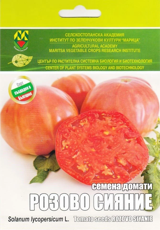 Домати Домати Розово сияние