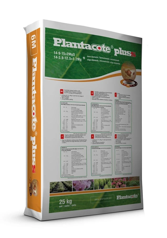Дългодействащи торове Plantacote plus 6M
